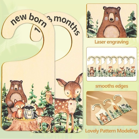 Baby wardrobe divider hangers - Picture 2 of 6